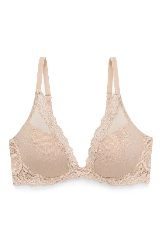 postpartum women T Shirt Bras for comfortFeathers Plunge T-Shirt Bra - Basics