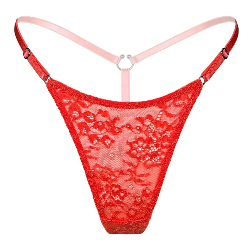 seamless anti - bacterial women thongs for daily protectionMonique Morin Amphitrite Adjustable Micro G-String