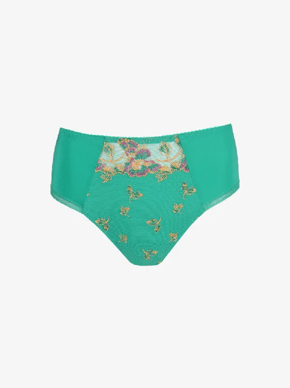 thong - style women briefs for a minimal - coverage optionLenca Full Briefs - Sunny Teal