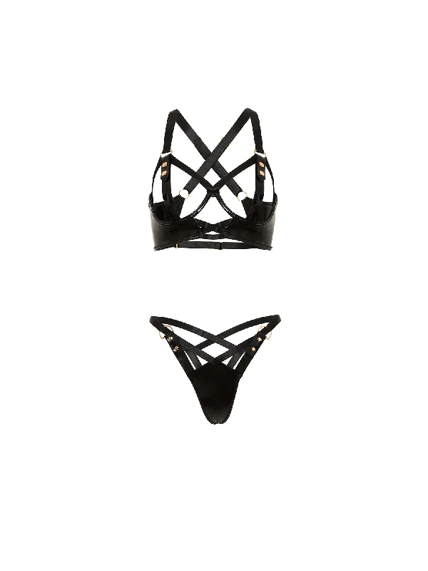 bachelorette party women bra and panty setsFetish Desire Cage Bra Set