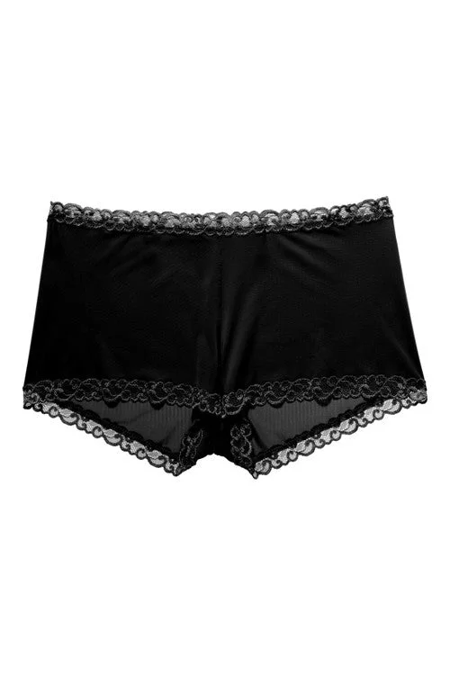 women boyshort with embroidery detailsPure Luxe Boyshort