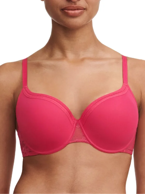 push up women T Shirt Bras for enhanced curvesOlivia Covering T-Shirt Bra - Lipstick Pink