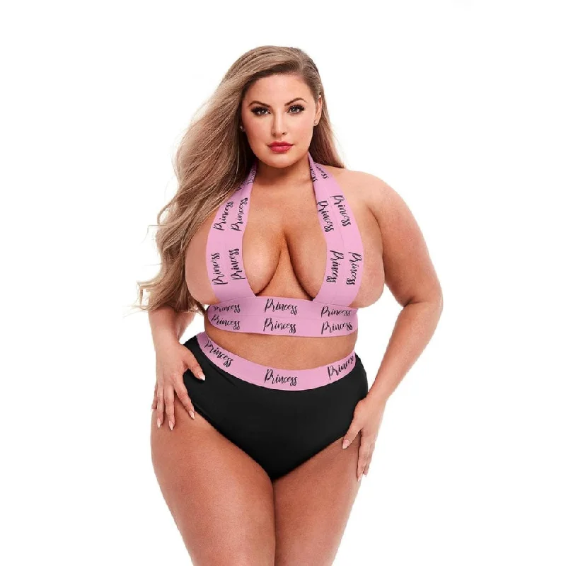 solid color women bra and panty sets in bright huesPrincess Sexy Bra and Panty Set Plus Size