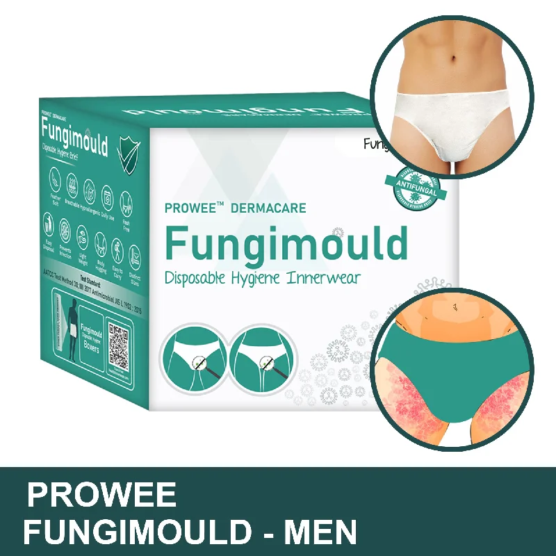 silk - lined women thongs for a touch of luxuryXL Size Disposable Briefs (Underwears) for Men with Fungal Infection Prevention Properties - Prowee Fungimould (Men)