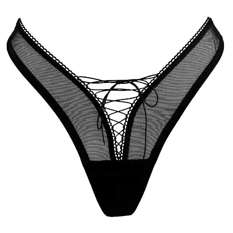 plus - size - friendly women gartersROBBI THONG