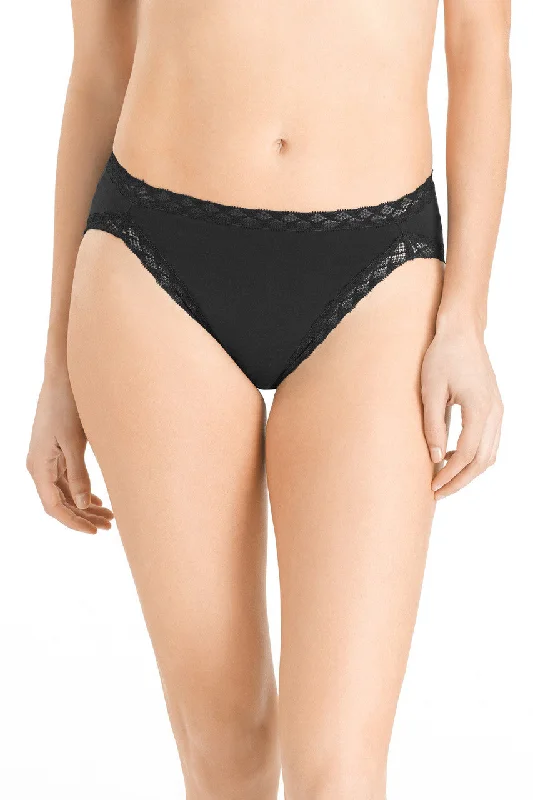 seamless printed panties for women with fashionBliss French Cut Panty | Black