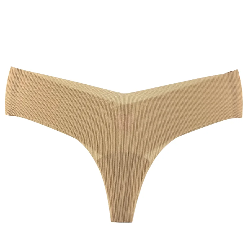 quick - drying women thongs for water sports enthusiastsCommando Invisible Rib One Size Thong