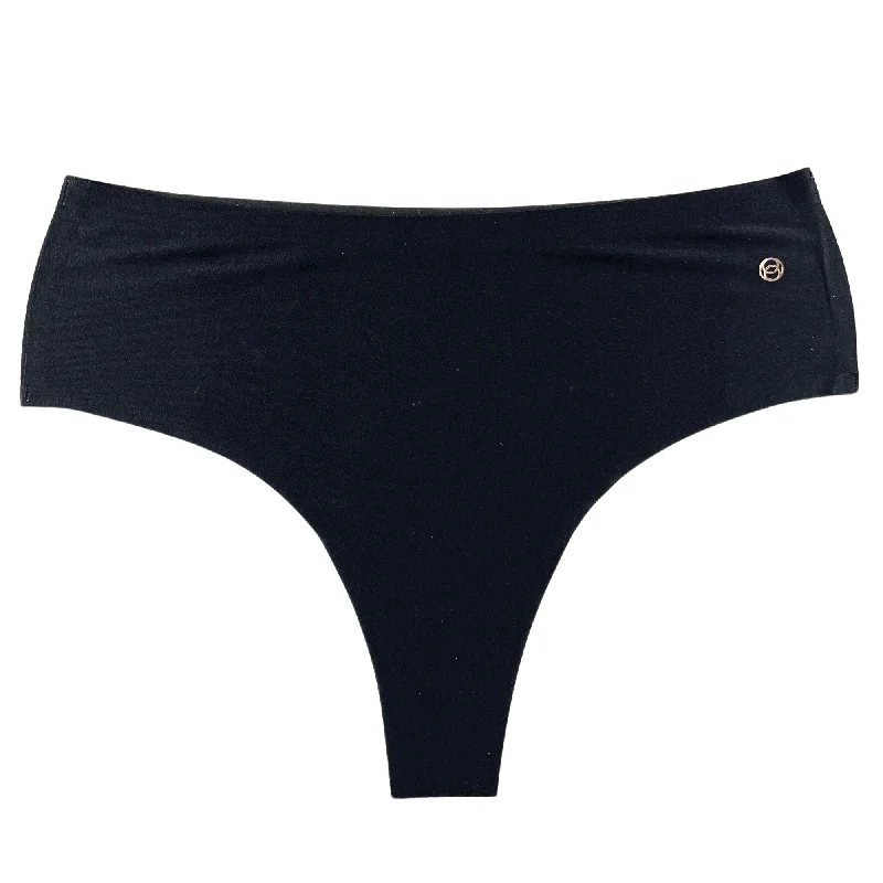 seamless anti - chafing women thongs for friction - free movementEvelyn and Bobbie High Waisted Thong