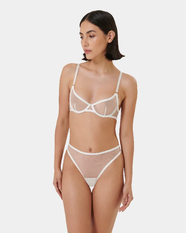 seamless maternity women thongs for a growing bellySet: Naomi White