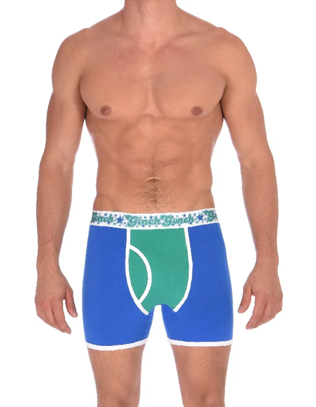 anti - chafing women boyshort for runningBlue Lagoon Boxer Brief