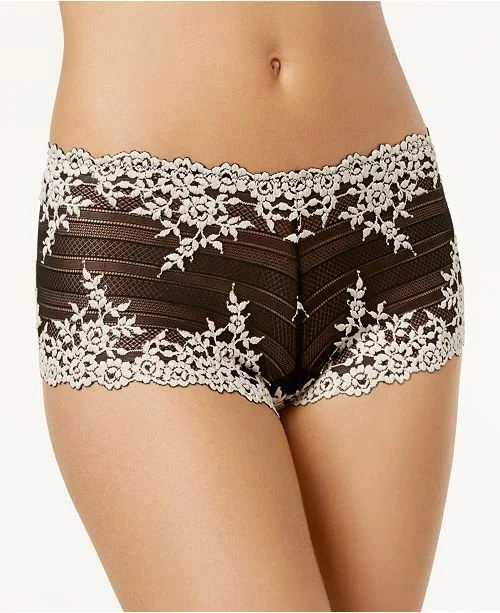 plus size women boyshort swimwearEmbrace Lace™ Boyshorts | 2 Colors Available