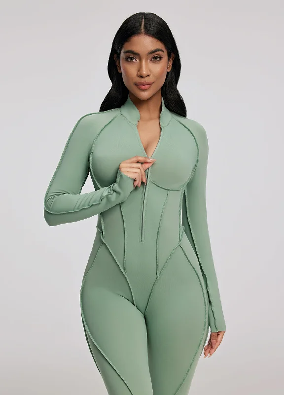 Sleeveless Bodysuits for a Cool and Casual Summer LookFull-Length Catsuit