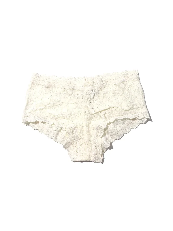 mesh - paneled women boyshort lingerieSignature Lace Boyshort Marshmallow