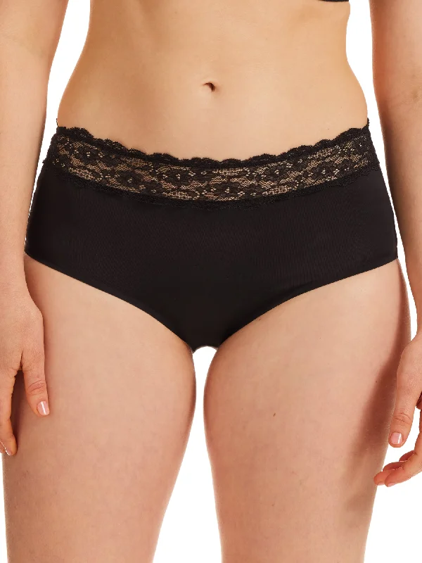 high - cut women briefs for a leg - lengthening effectRecycled Microfibre Full Brief