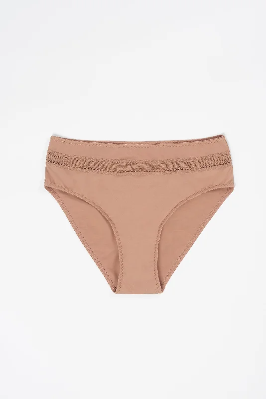 seamless lace - detailed women briefs for a sophisticated lookNano Brief | Bronze