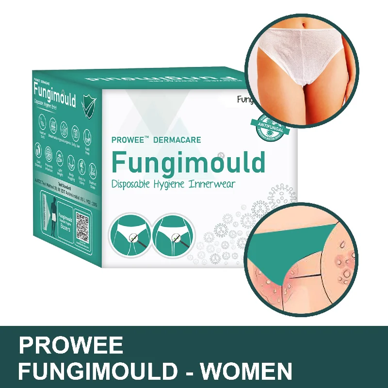 seamless breathable women thongs for a gentle and comfortable fitDisposable Panties (Undies/Innerwears) for Women with Fungal Infection Prevention Properties - Prowee Fungimould (Women)