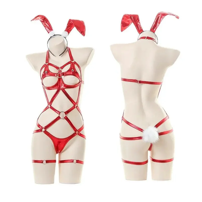 hypoallergenic women gartersHoliday Bunny Harness Set