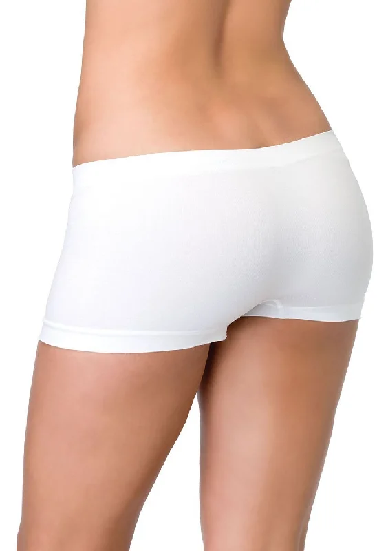 moisture - management women boyshort sleepwearSeamless Boyshorts White