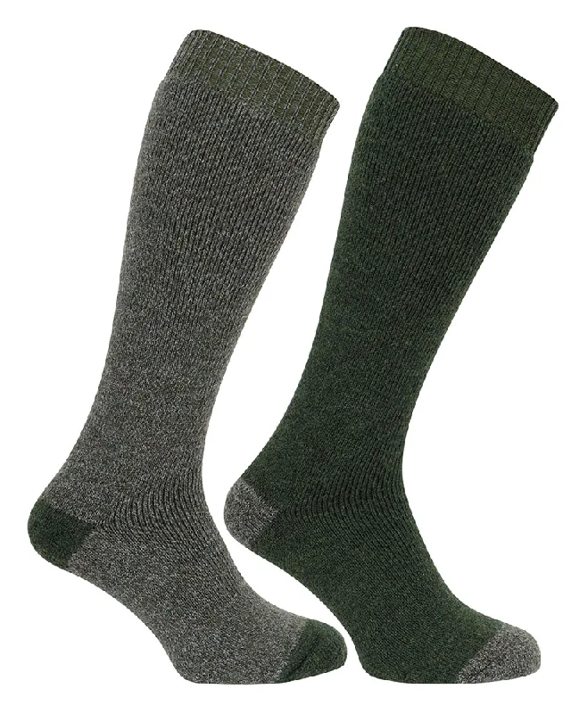 honeymoon women gartersHoggs of Fife 1903 Country Long Socks (Twin Pack)