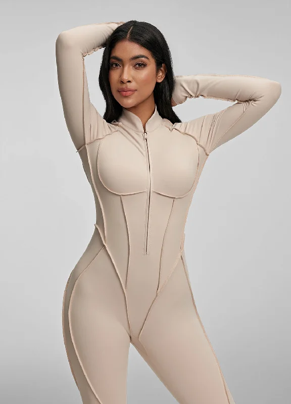 Seamless Bodysuits for a Smooth Underwear LookFull-Length Catsuit