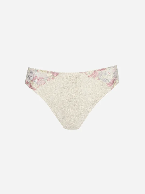 lace - trimmed women briefs with a feminine flairMohala Rio Briefs - Vintage Natural