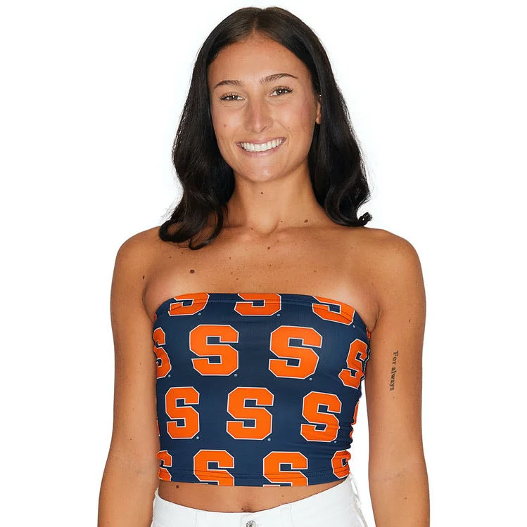 off - shoulder women tube top for a sexy and elegant appearanceSyracuse All Over Tube Top