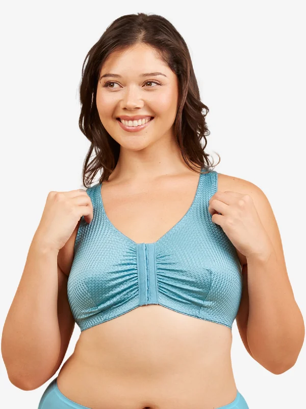 hypoallergenic women nursing bra for sensitive skinThe Marlene - Silky Front-Closure Comfort Bra