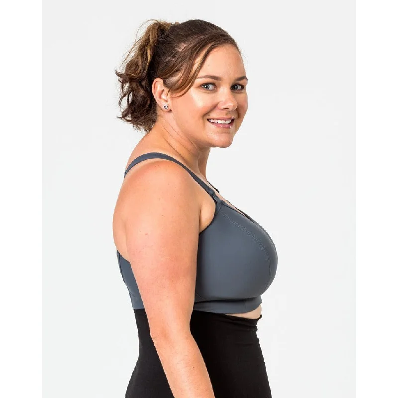 maternity and nursing combined women nursing braNursing Sports Bra - Plus Size Luxe Bra