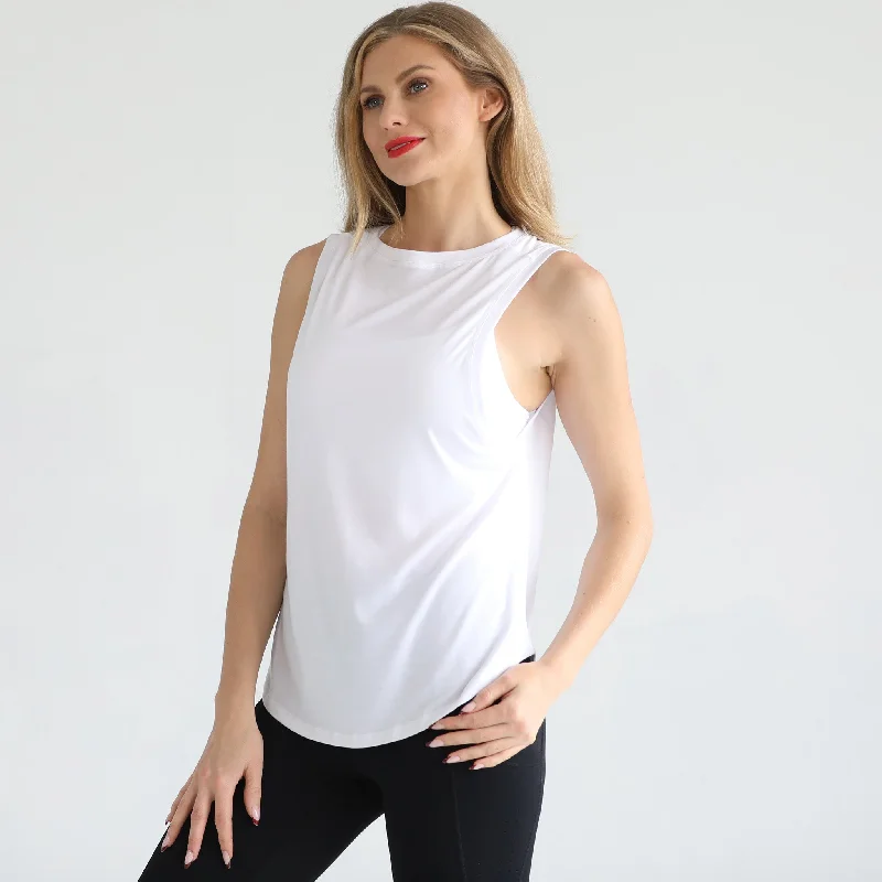 anti - bacteria odor resistant women nursing braAll Day Tank (Blanc)