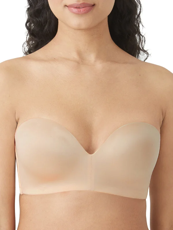 vintage style women lingerie for a classic charmb.tempt'd by Wacoal Women's Future Foundations Wire-free Strapless Bra