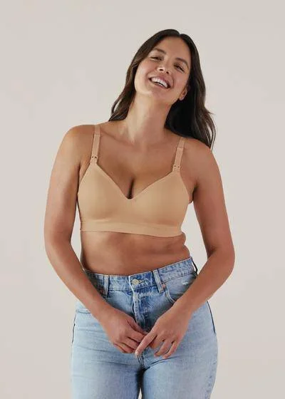 supportive eco - friendly women nursing braBravado Designs - Plunge Bra - Wireless