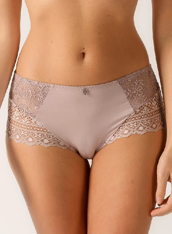 seamless breathable women briefs for a gentle and comfortable fitCassiopee Rose Sauvage Full Brief