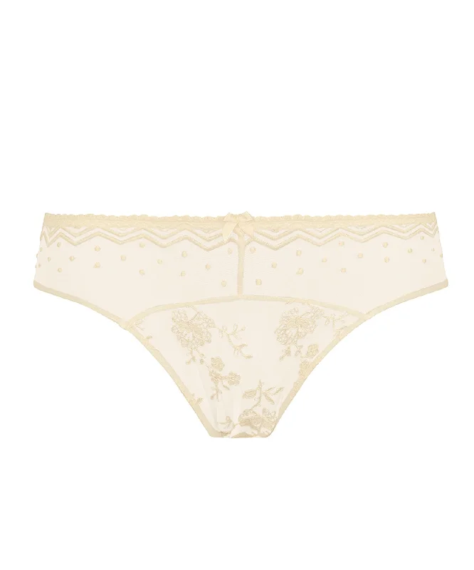 silk - lined women briefs for a touch of luxuryEllen Cream Brief