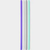 highly rated women nursing braGo sili Extra Long Silicone Straws 4pk