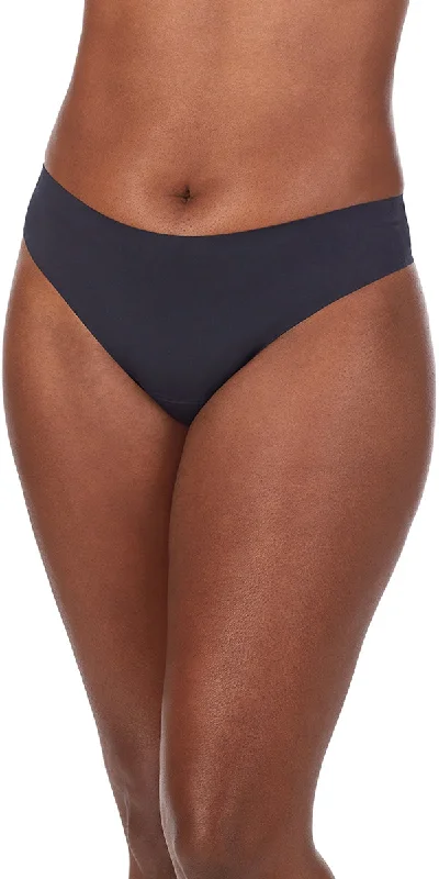 plus size panties for women with perfect fitLe Mystere Basic Colors Smooth Leak Free Thong Panty 8812