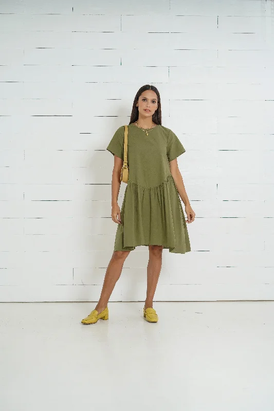 designer women nursing braOlivia Nursing Dress     (Burnt Olive)