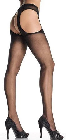 silk panties for women with a luxurious and smooth feelSheer Suspender Pantyhose