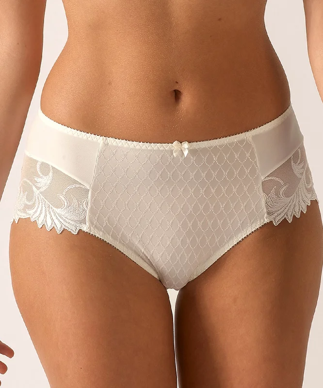 lace - trimmed women briefs with a feminine flairThalia Perle Jacquard High Brief