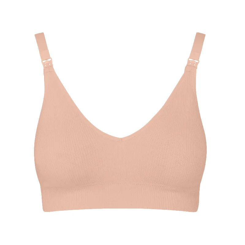 balconette bras for a sexy necklineAda Nursing Bra Blush