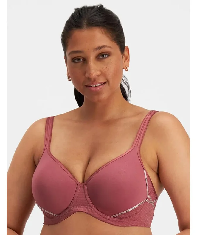 lace balconette bras for a luxurious feelBerlei Electrify Mesh Contour Sports Bra - A-Rose