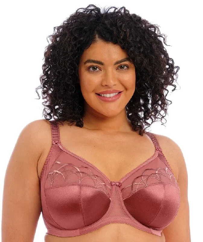 plunge push up bras for a bold lookElomi Cate Underwired Full Cup Banded Bra - Rosewood