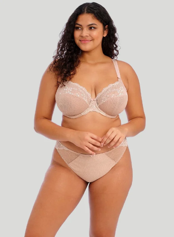 full cup bras for complete coverageElomi: Charley Stretch Plunge Bra Fawn