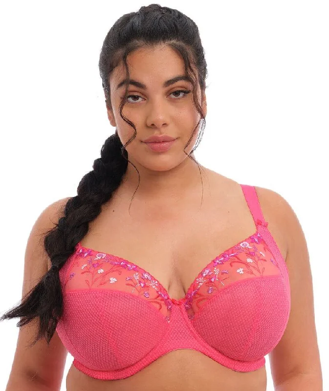 t - shirt bras for a smooth look under clothesElomi Charley Underwire Plunge Bra - Honeysuckle