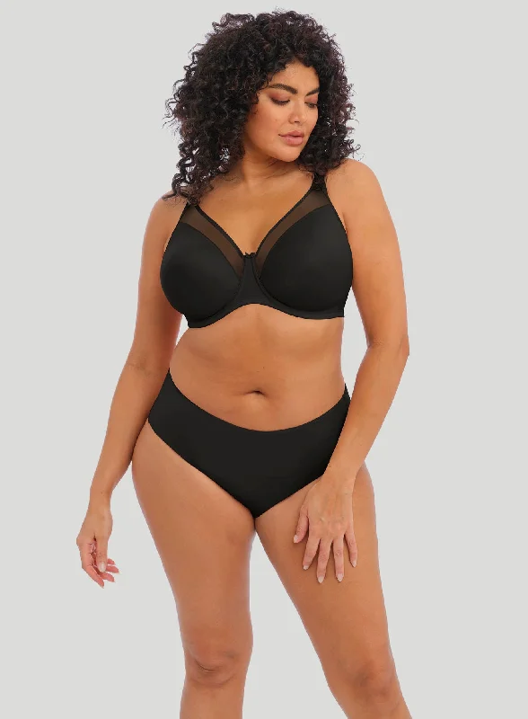 plus size convertible bras for flexibilityElomi: Elomi Smooth Moulded Non Padded Bra Black