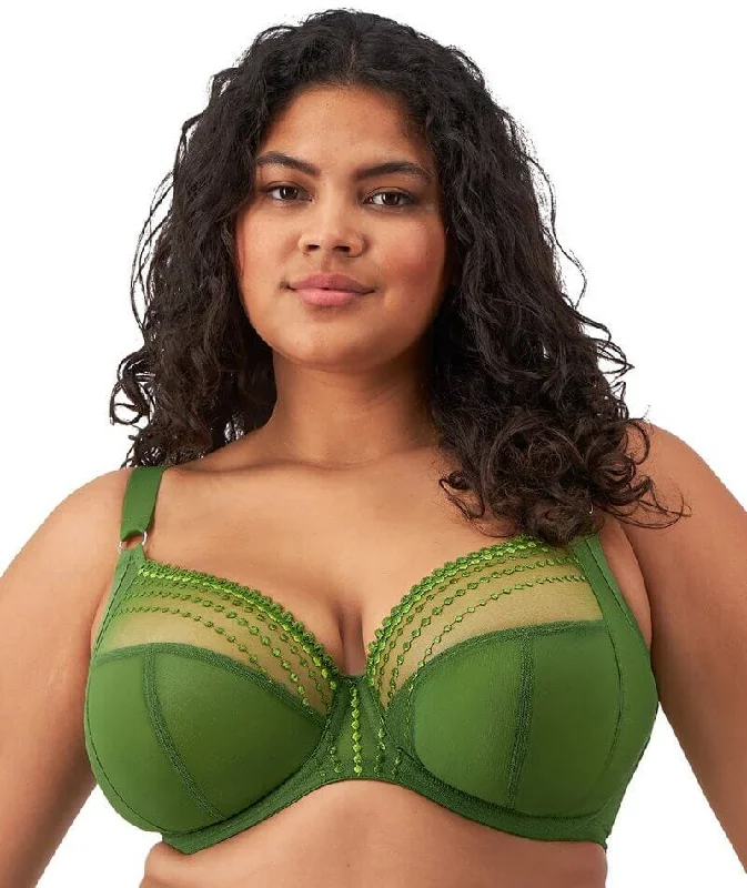 plunge t - shirt bras for a sleek appearanceElomi Matilda Underwired Plunge Bra - Jungle