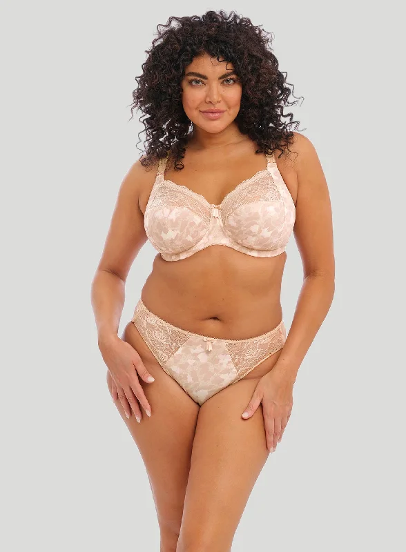 plunge wireless bras for a natural lookElomi: Morgan Underwired Banded Bra Toasted Almond