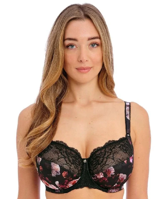 moisture wicking convertible brasFantasie Pippa Underwire Side Support Bra - Black