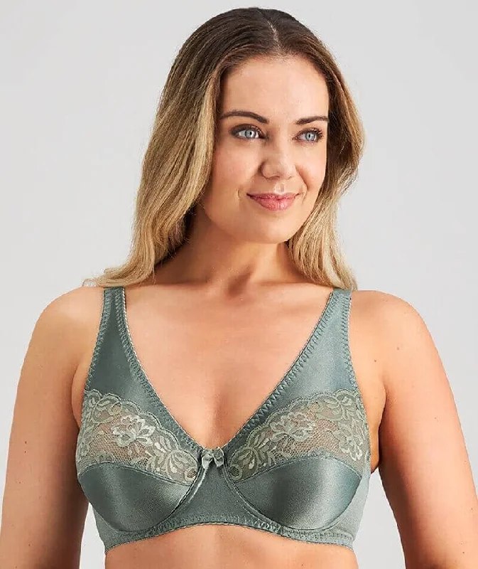 moisture wicking convertible brasFayreform Classic Underwire Bra - Dark Forest