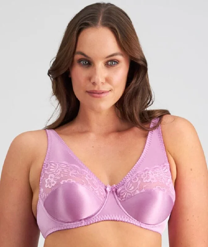 balconette bras for a sexy necklineFayreform Classic Underwire Bra - Mulberry