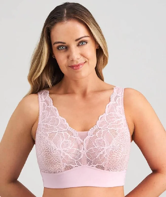 plunge wireless bras for a natural lookFayreform Midnight Express Wire-Free Bra - Winsome Orchid